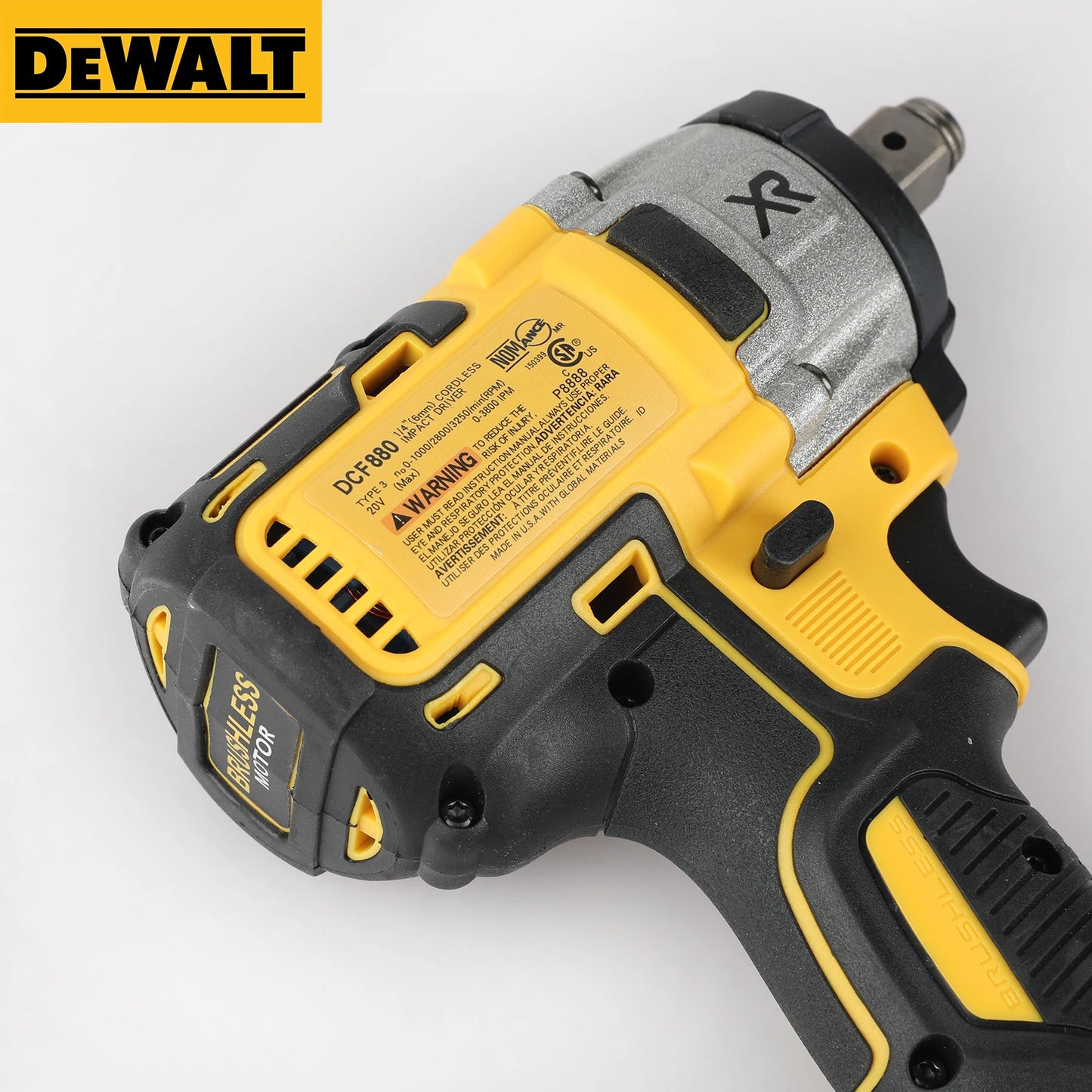 Dewalt DCF880 205N. M 20V battery multifunctional portable wireless impact power tool brushless electric wrench