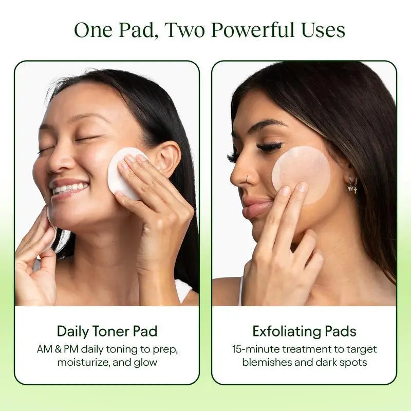 New 100pcs  Korean Skincare Product Anti-aging,dark Spot and Wrinkle Minimizing Toner Pad,]centella,asiatica and Niacinamide